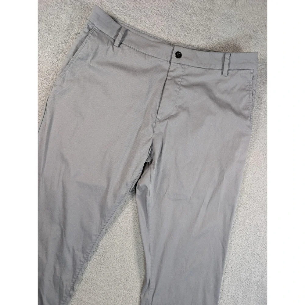 Birddogs Boomstick Mens 34x34 Grey Performance Chino Pants Cotton Blend Stretch